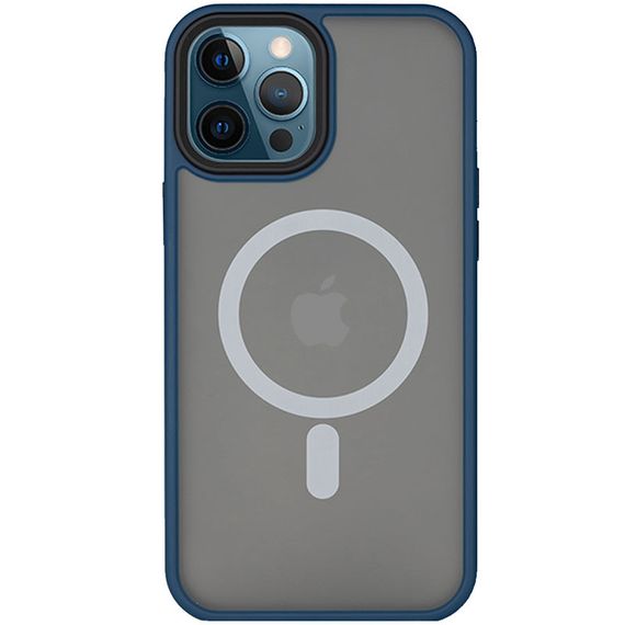 TPU+PC чохол Metal Buttons with MagSafe для Apple iPhone 14 Pro Max (6.7") | Зображення 1