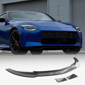 Накладка на передній бампер Lip (Карбон) для Nissan 400Z 2022- рр