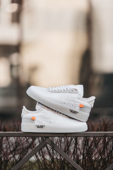 Кросівки чоловічі N-ike Air Force x Off-White 36 | Зображення 7
