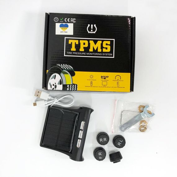 Система контролю тиску у шинах TPMS+SOLAR зовнішні датчики AZ-35 | Зображення 5
