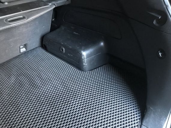 (5 мест) Коврик багажника (EVA, черный) для Chevrolet Captiva 2006-2019 гг | Зображення 2