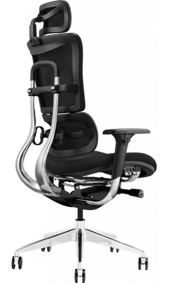 Кресло офисное GT RACER X-802 BLACK (W-21, B-41) | Зображення 4