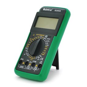 Мультиметр BAKKU BK-9205A Вимірювання: V DC, V AC, A DC, A AC, Ω, C, hFE, діод, транзистор