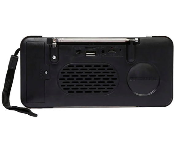 Радіоприймач на сонячній батареї портативний RSDO RD-L2US Solar з Bluetooth, USB, TF червоний (24407-RD-L2US_721) | Зображення 4
