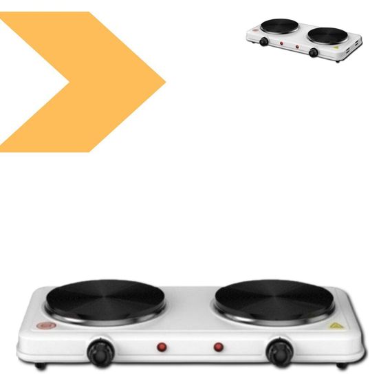 Електрична плита з 2 конфорками XPRO RAF 8020A (MER-15298_552) | Зображення 1