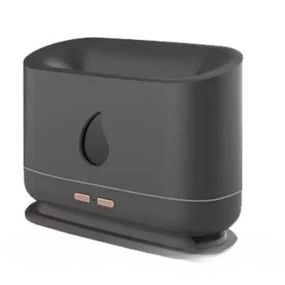 Увлажнитель воздуха аромадиффузор для эфирных масел с эффектом пламени Черный