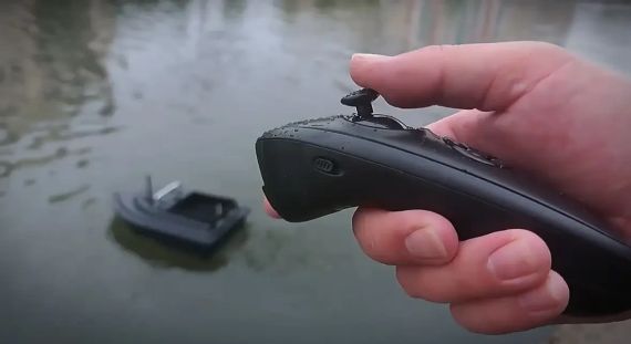 Кораблик рибальський для підгодовування до 200м2 скидання на дистанційному керуванні SamsFish F-18 | Зображення 1