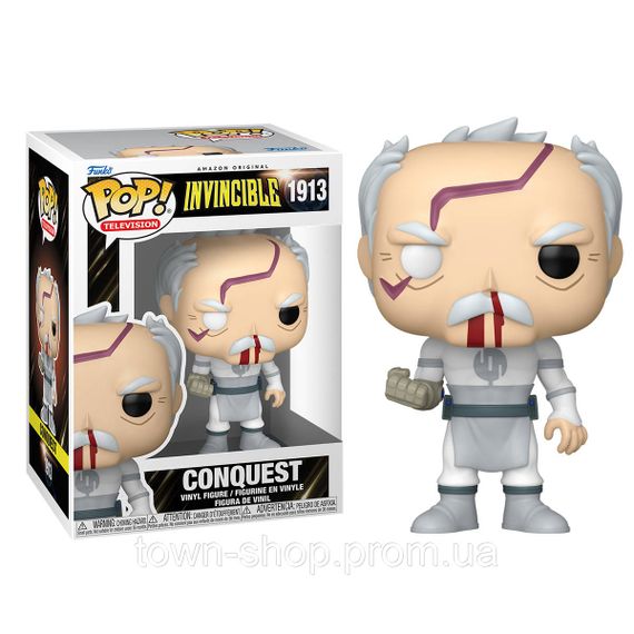 Игровая фигурка Funko POP! серии Неуязвимый - Конквест (в бою с Неуязвимым) (W/CH) | Зображення 2