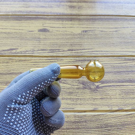 Стеклянная трубка Bullet Oil Yellow | Зображення 1