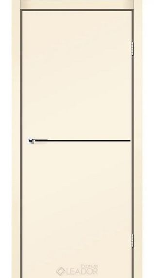 Дверь межкомнатная Leador Express Simpli - Loft SL-02 Бежевий Супермат