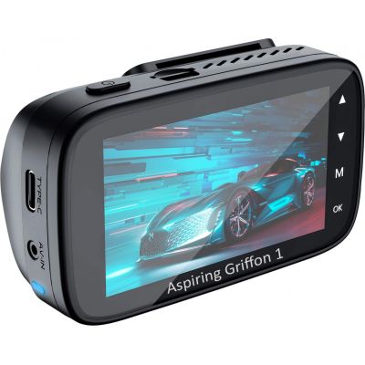 Видеорегистратор Aspiring Griffon 1 Dual 4K Speedcam Wi-Fi GPS (Aspiring Griffon 1 Dual, 4K, Speedcam, Wi-Fi, GPS) | Зображення 1