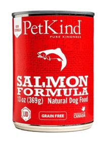 Вологий корм для собак з лососем PetKind Salmon Formula, 369 гр