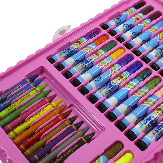 Набор для творчества Art set 86 предмета детский набор для рисования EL-1095 | Зображення 7