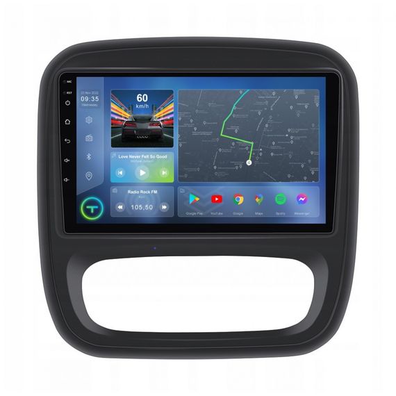 Штатна магнітола Torssen Renault Trafic 2014+ FL9 4+64Gb 4G Carplay DSP | Зображення 1