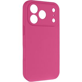 Чохол Silk Full Camera Protective (AA) NO LOGO для Apple iPhone 17 Pro / 18 Pro (6.3") Малиновий / Dragon Fruit