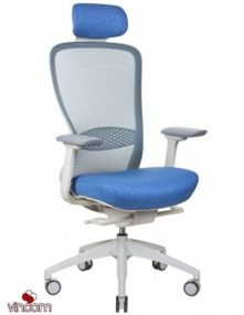 КРЕСЛО KRESLALUX IN-POINT (LIGHT Gray  M66009) ЭРГОНОМИЧНОЕ