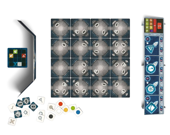 Настільна гра ШІ. Космічна пригода (AI Space Puzzle) | Зображення 2