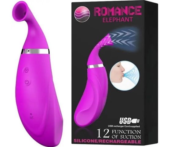 Вакуумный стимулятор клитора Romance - ELEPHANT Sex Aura
