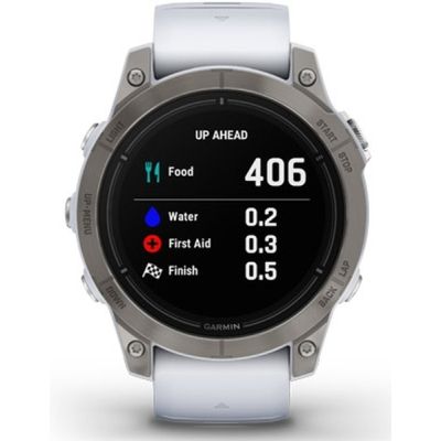 Смарт-часы Garmin EPIX PRO (g2), 47, Saph, Ti Whitestone, GPS (010-02803-21) | Зображення 6