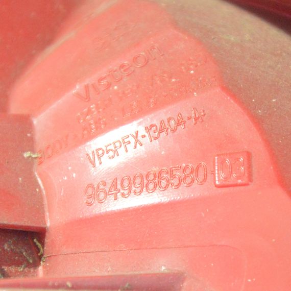 Ліхтар задній правий Peugeot 207 2006-2009 дорестайл хетчбек Фара стоп задня права Пежо 207 9649986580 | Зображення 4