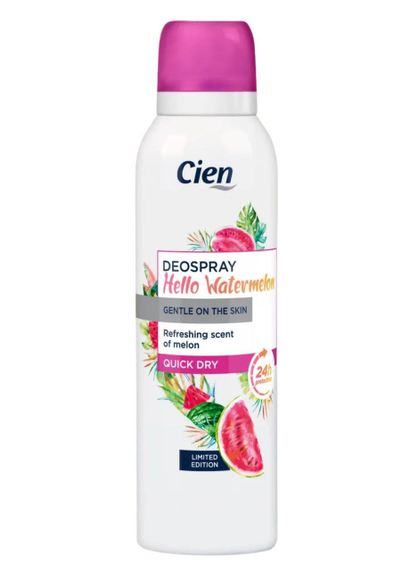 Дезодорант жіночий Cien Hello Melon 200мл