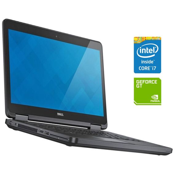 Ноутбук Б-класс Dell Latitude E5440 / 14" (1366x768) TN / Intel Core i7-4600U (2 (4) ядра по 2.1 - 3.3 GHz) / 16 GB DDR3 / 128 GB SSD / nVidia GeForce GT 720M, 2 GB DDR3, 64-bit / WebCam б/у