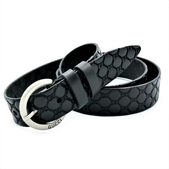 Женский кожаный ремень Gucci Цвет Черный brnd-35k-ua-042 | Зображення 1