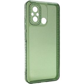 Чохол TPU Starfall Clear для Xiaomi Redmi 12C Зелений